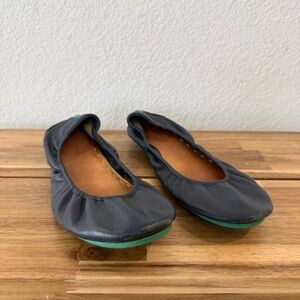 Tieks- Navy Leather Ballet Flats Size 9